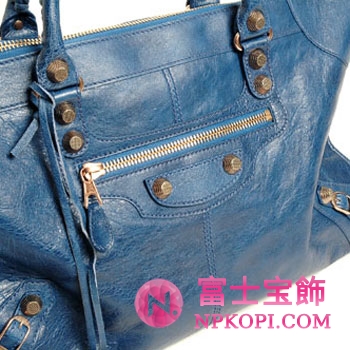 バレンシアガ（BALENCIAGA）ザ・ジャイアント ワーク　レディースハンドバッグ　ブルー　285451-D94JO-4175 